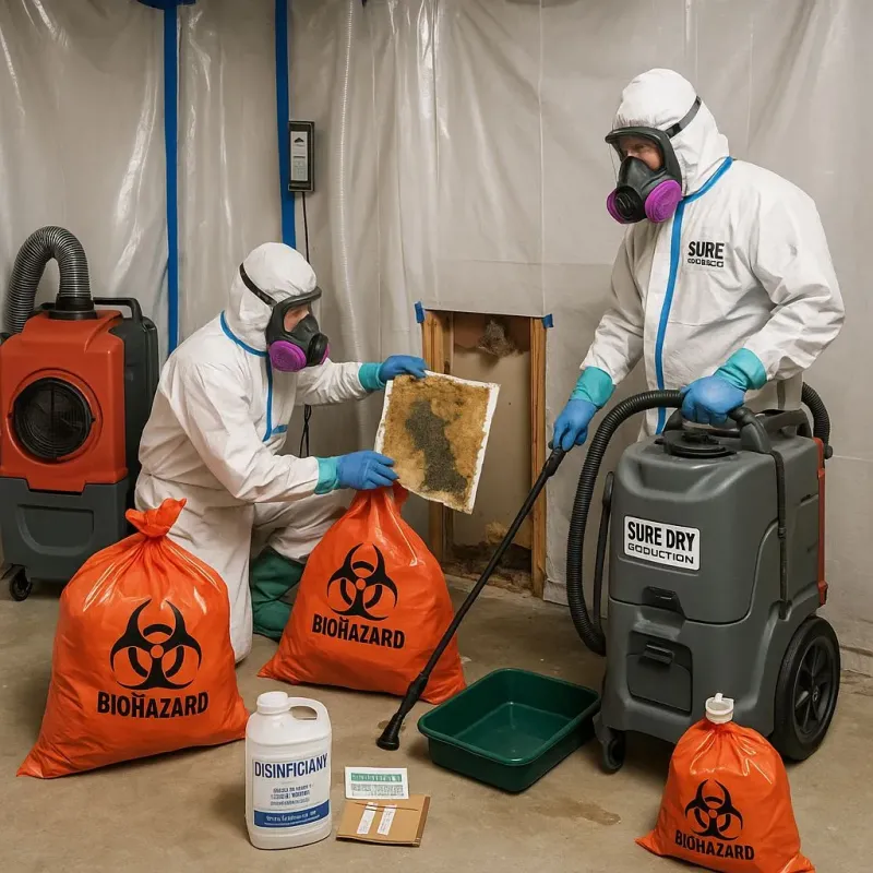 Contaminated Water Handling Protocols process in Franklinton, LA
